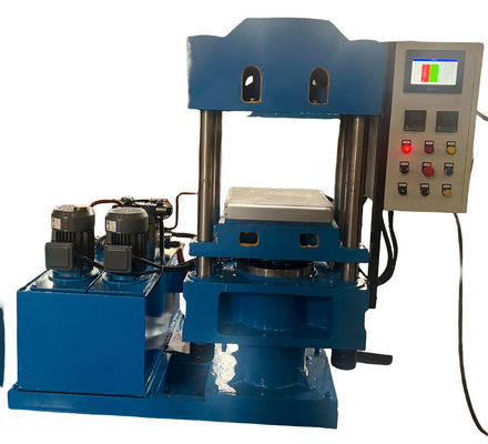 Купить 250mm Plunger Diameter Rubber Vulcanizing Press Machine with Manual Operation and 57.6kw×2 Heating Power online manufacture