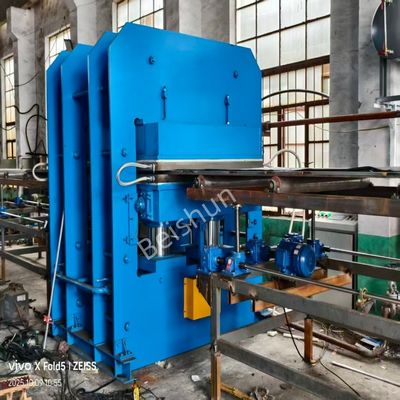 Купить Frame Type Rubber Vulcanizing Press Machine with 500-ton Clamping Force for High-Pressure Molding and Precision & Repeatability online manufacture