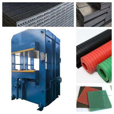 Купить Semi-automatic Rubber Frame Vulcanizing Machine with 500-ton Clamping Force for Rubber Anti-slip Mats and Shock-absorbing Mat Manufacturing online manufacture