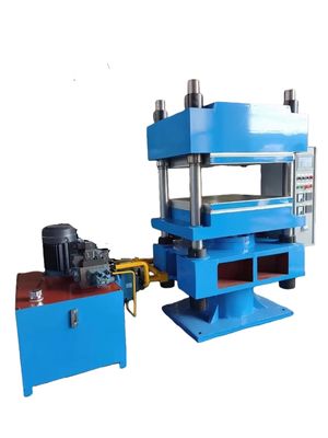 Купить 100-ton Pressure Rubber Vulcanizing Machine with 800×800 Worktable and 4 kW Motor Power online manufacture