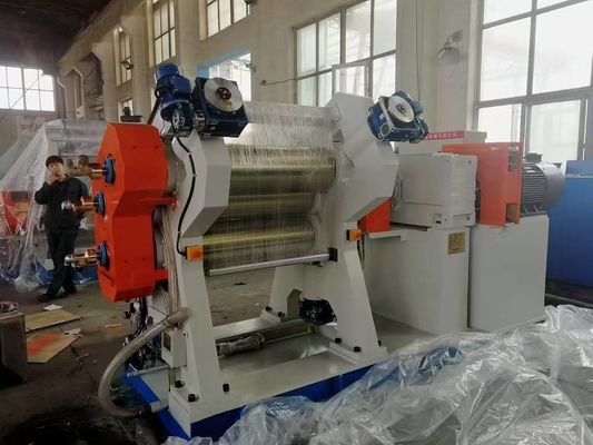 Хорошая цена Прецизионная резиновая пленка календерная машина с двумя роликами высокая скорость производства онлайн