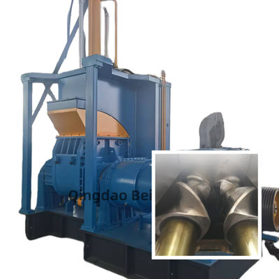 Хорошая цена Гидравлический резиносмеситель объемом 55 л с системой управления PLC для эффективной обработки резины онлайн