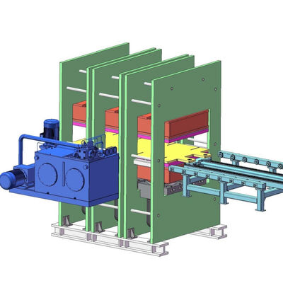 Хорошая цена Теплообменник с резиновой уплотнительной лентой Плоская вулканизирующая машина - двойной рабочий слой - ручной горячий пресс для ввода и вывода формы онлайн