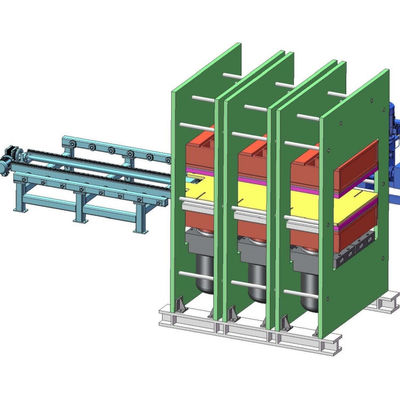 Хорошая цена Оборудование для изготовления резиновых антискользящих подложки - 500-тонная машина для плоского вулканизации под давлением - Автоматическая машина для формирования резинового горячего прессования рамочного типа онлайн