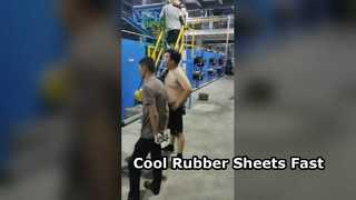 Охлаждающая машина для резиновой партии для эффективного охлаждения